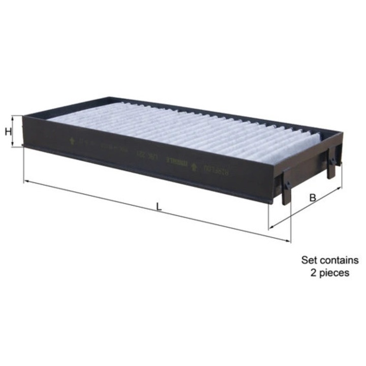 Szűrő, Utastér Levegő Lak221/S Bmw X5/X6