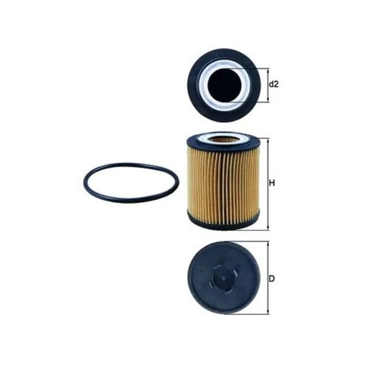 Olajszűrő Ox182D Cadillac Cts Chevrolet Astra Holden Astra/Astra Sportsback/Barina/Vectra Opel Astra G/Corsa C/Omega B