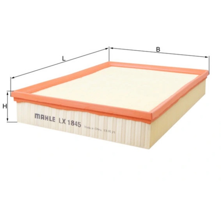 Légszűrő Lx1845 Lotus Eclat/Esprit S2 Mercedes-Benz Sprinter 3, 5-T/Sprinter 3, 5-T Tourer/Sprinter 3-T/Sprinter 4, 6-T