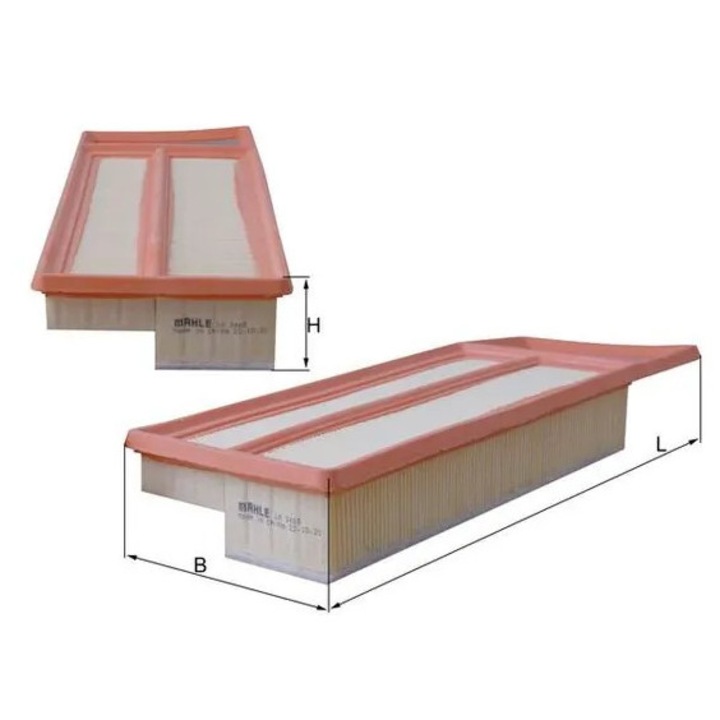 Légszűrő Lx3465 Alfa Romeo Mito Chrysler Ypsilon Citroën Nemo Fiat 500/500 C/500L/Doblo/Fiorino/Grande Punto/Linea