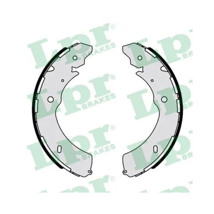 Комплект накладки за барабанни спирачки 01171 Chevrolet Colorado Crew Cab/Colorado Standard Cab Isuzu D-Max 1/D-Max 2/D-Max 3