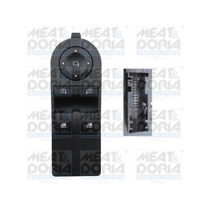 Превключвател, преден ляв прозорец 26393 Opel Astra H/Astra H Gtc/Zafira / Zafira Family B