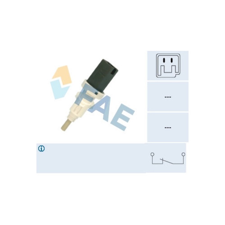 Kapcsoló, kuplungműködtető (tempomat) 24665 Fiat Multipla/Punto