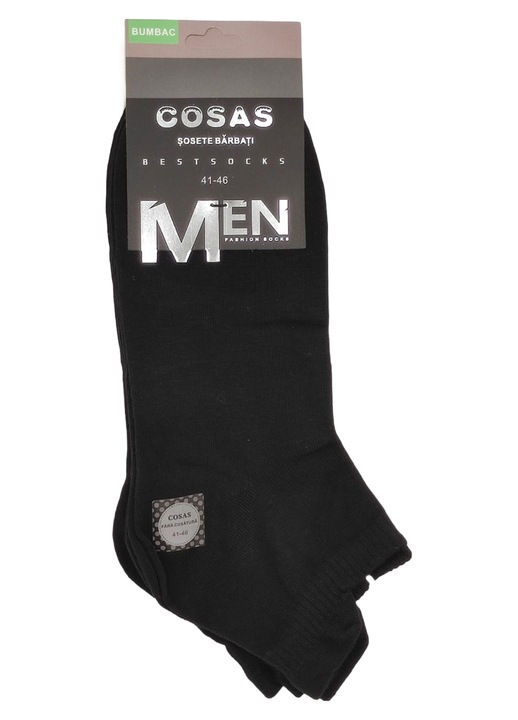 Set sosete medii barbati negru Axton 2 perechi 41-46