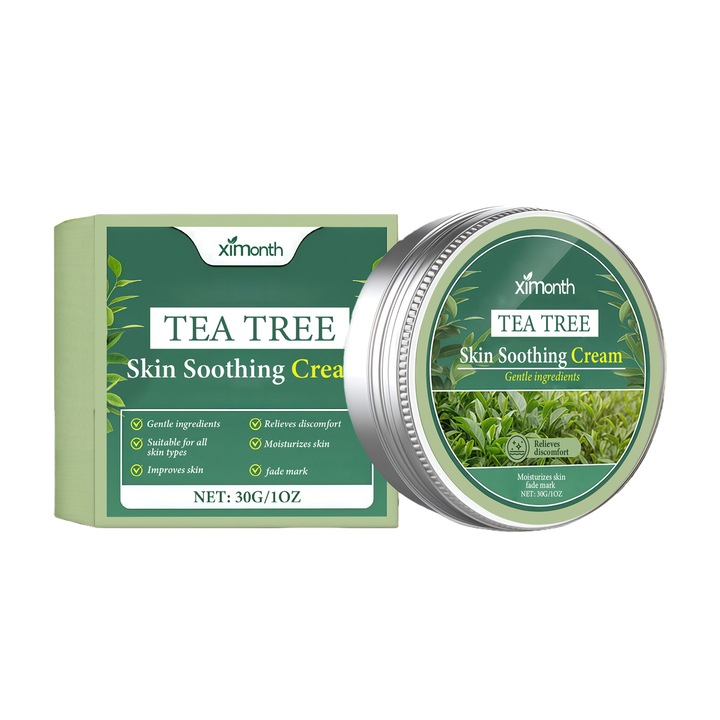 Bőrhidratáló balzsam, Ximonth, teafaolaj, aloe vera, 30 g