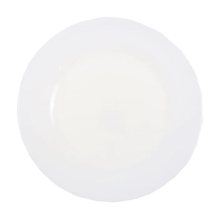 Desszertes tányér, hőálló üveg, fehér, 20 cm