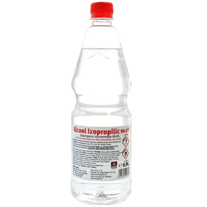 Kynita Izopropil-alkohol, 99.9% koncentráció, 0.9 L
