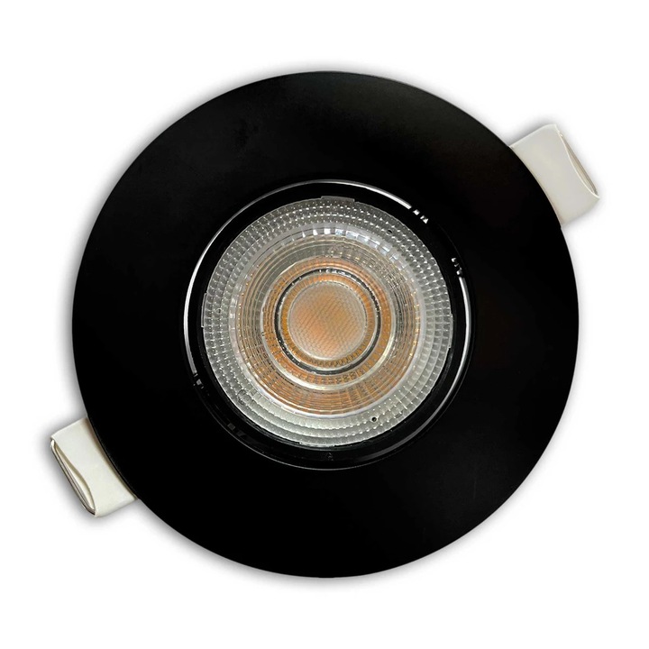 Spot LED incastrat Beam KL171001, 4.9W, semleges fény, fekete, 90x22mm