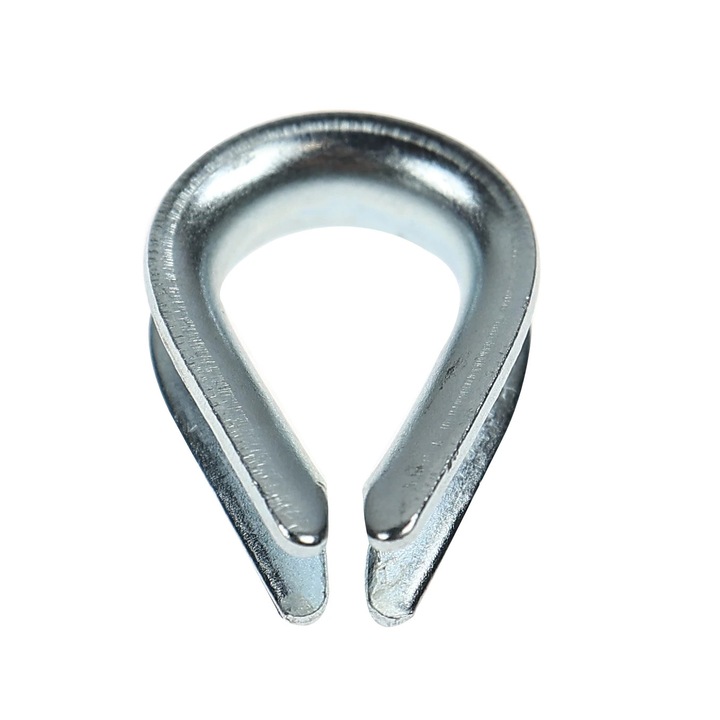 Rodanta usoara, din otel zincat, pentru cablu de otel de 5 mm