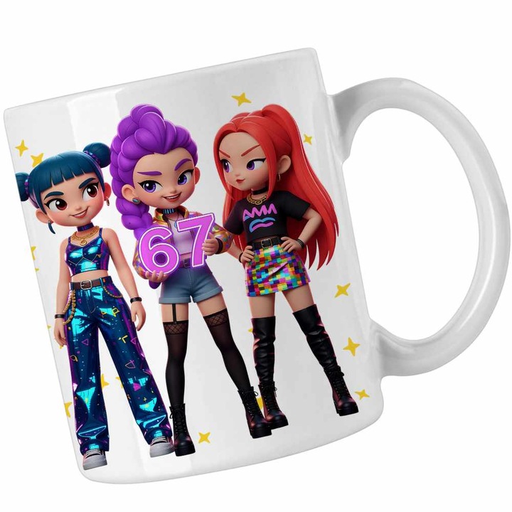 Cana Six Seven Kpop Huntrix 67 Demon Hunters CoolTrend, alba, 330ml