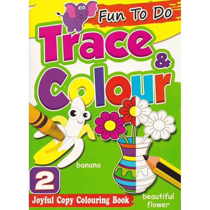 Fun To Do Trace And Color 2