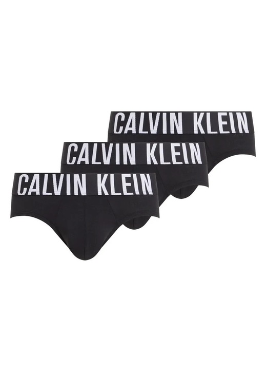Set 3 perechi chiloti barbati Calvin Klein, negru, 2XL INTL