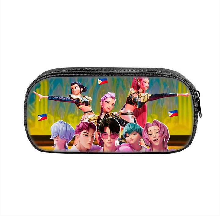 Несесер, 20см, модел K-pop ловци на демони, многоцветен