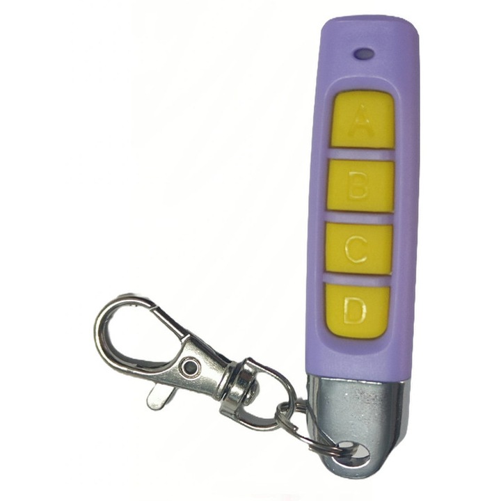 Telecomanda universala Gantch 4 butoane, frecventa 433MHz