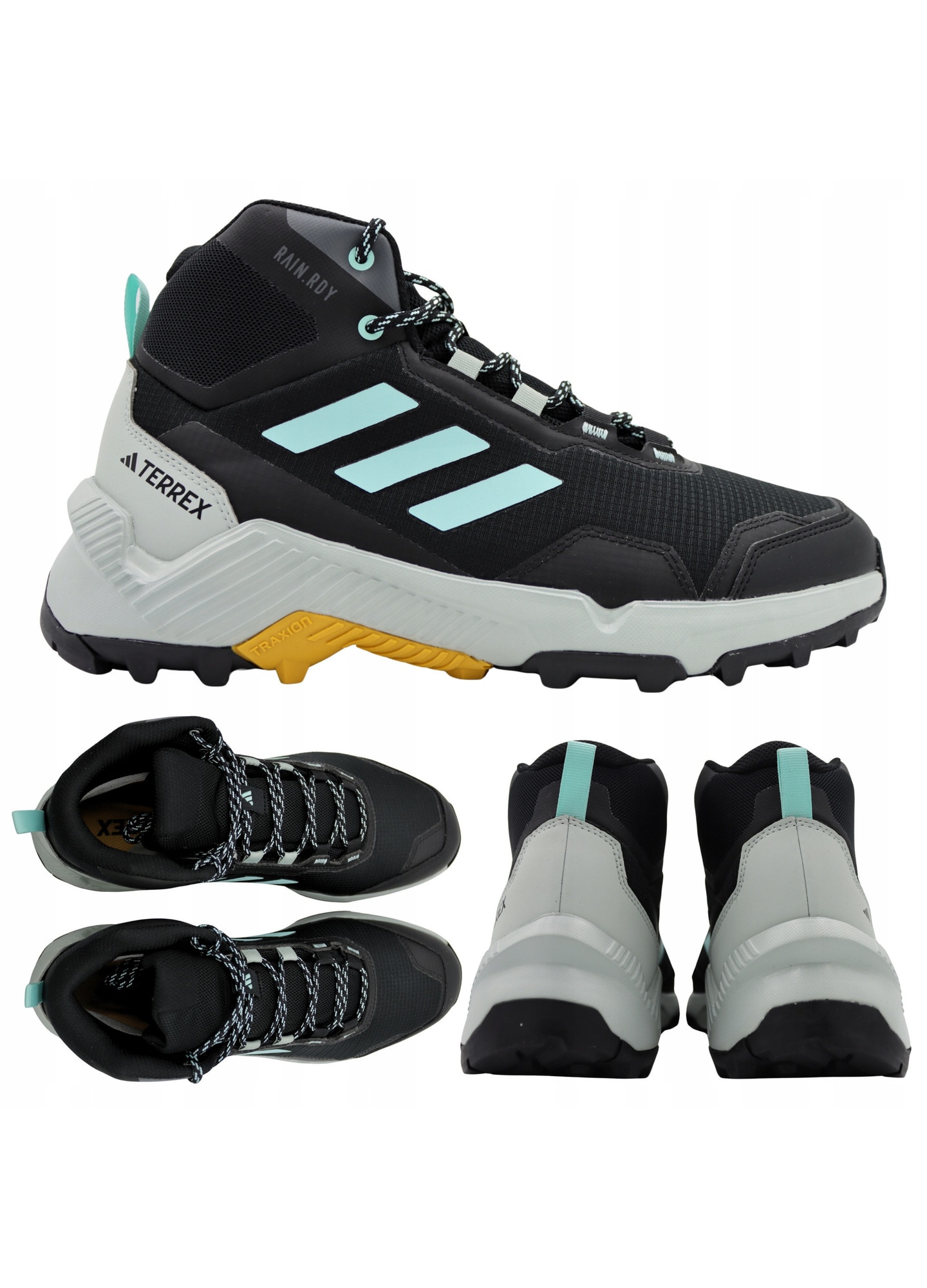 Pantofi Universal Adidas Terrex Eastrail 2 Mid Rain Black 46 - eMAG.ro