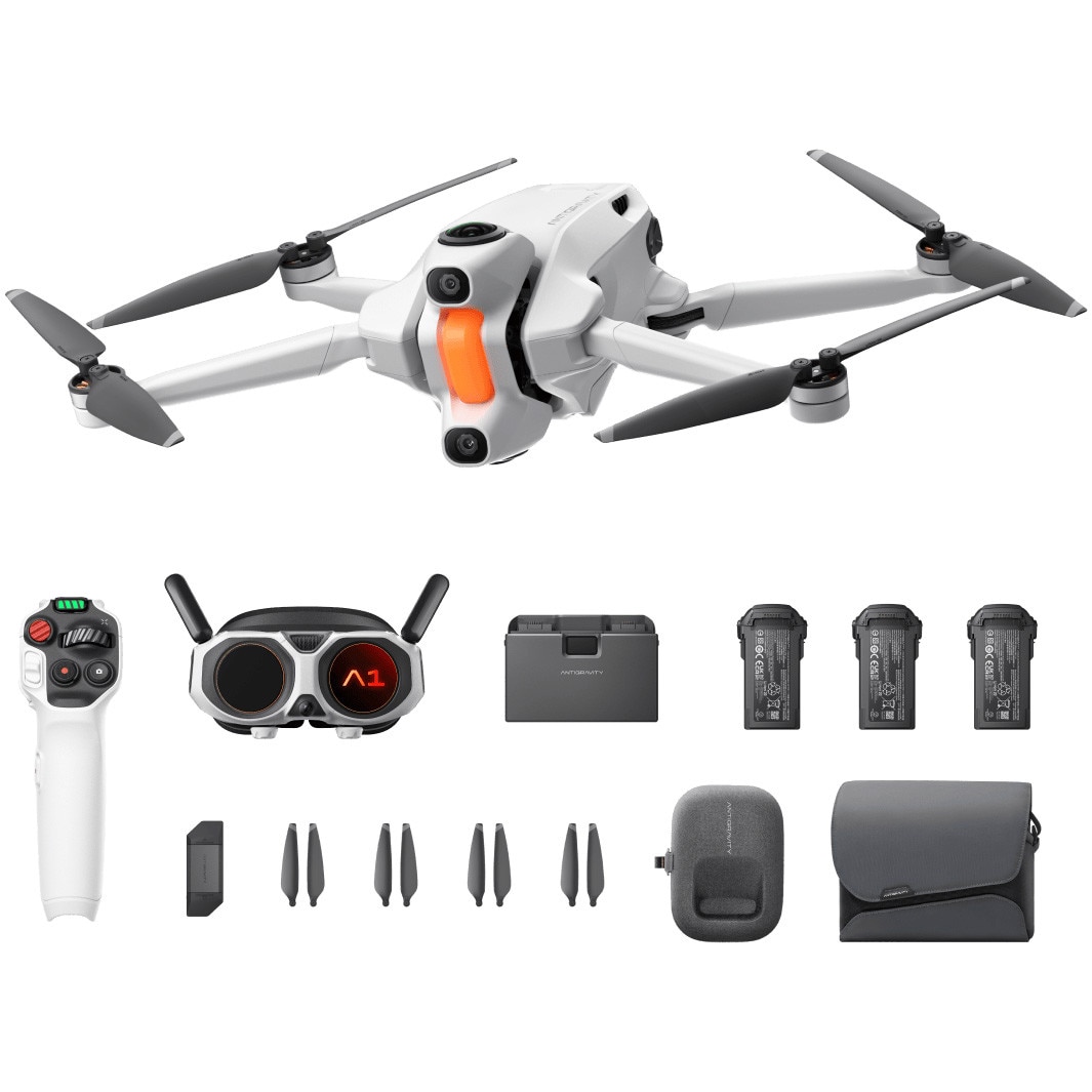 Drona Antigravity A1, 8K, 360 Video, Infinity Bundle