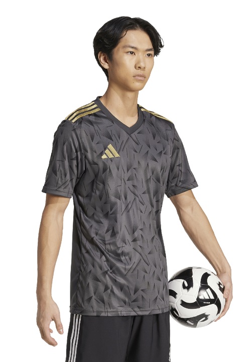 adidas Performance, Футболна тениска Icon 25, Златист/Сив