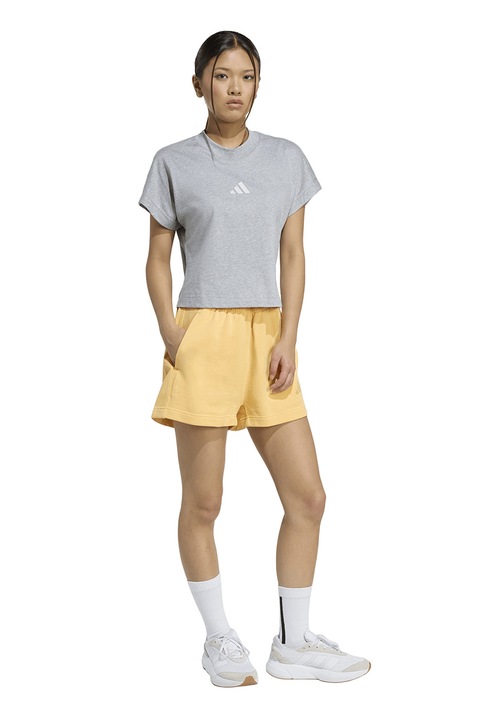 adidas Sportswear, Pantaloni scurti cu talie inalta All SZN, Portocaliu pal