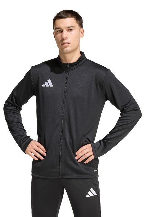 adidas Performance, Bluza de trening cu fermoar pentru fotbal Entrada, Negru