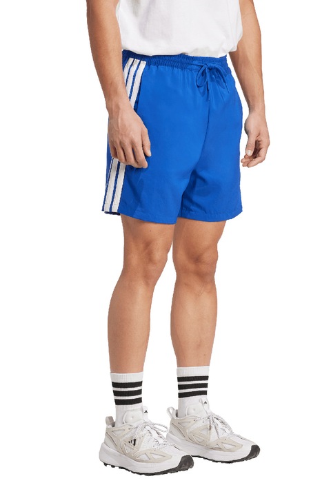 adidas Sportswear, Шорти Chelsea с лого встрани, Светлосин
