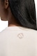 adidas Sportswear, Памучна тениска с лого, Крем, XS
