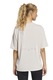 adidas Performance, Tricou cu maneci cazute pentru fitness, Crem