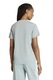adidas Performance, Tricou cu decolteu rotund pentru fitness, Verde pal