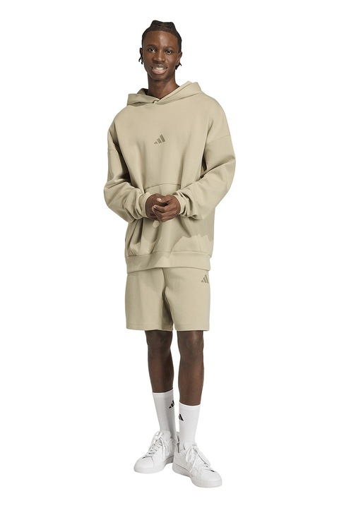 adidas Sportswear, Pantaloni scurti de trening relaxed fit Future Icons, Bej deschis