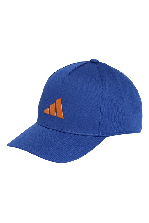 adidas Performance, Sapca cu logo brodat, 52-54 CM, Portocaliu/Albastru royal