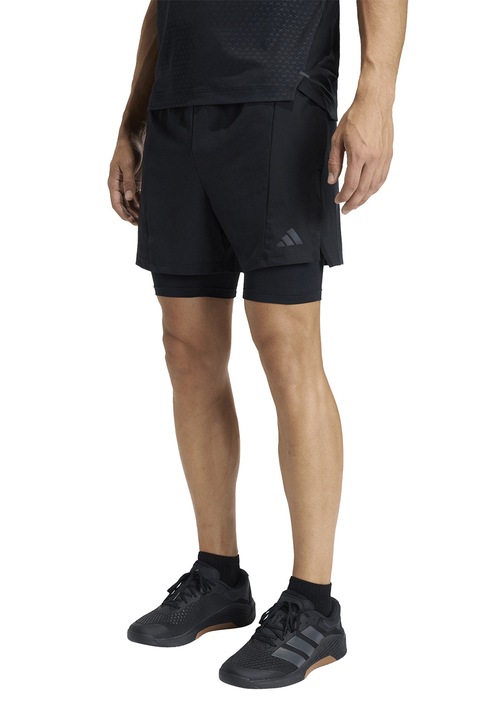 adidas Performance, Pantaloni scurti pentru antrenament D4T, Negru