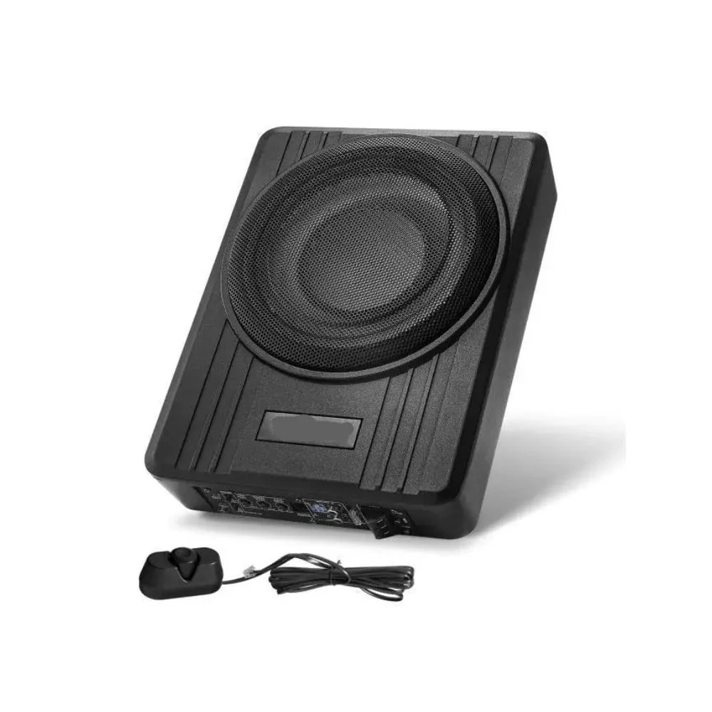 Subwoofer amplificat Kenwood KSC-SW11, 150W RMS, telecomanda cu Subwoofer amplificat Kenwood KSC-SW11, 150W RMS, telecomanda cu