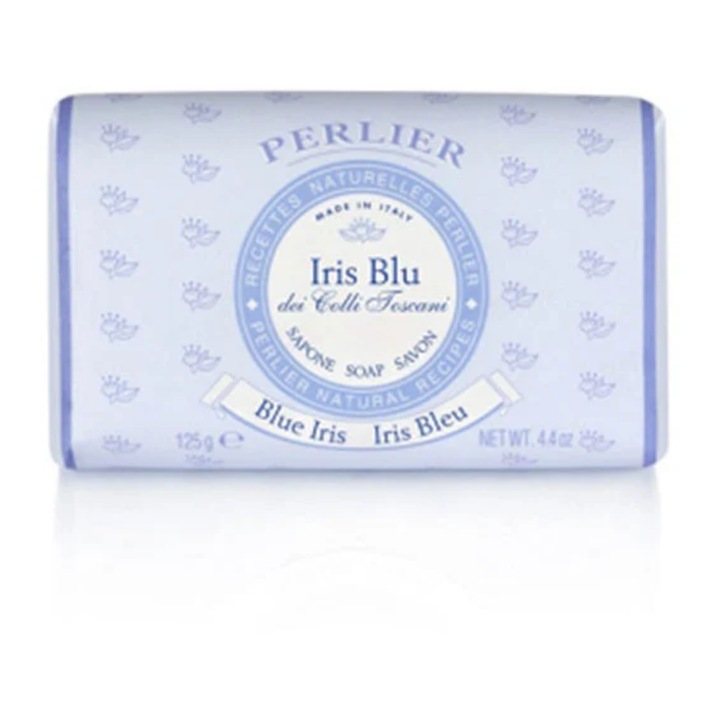 Твърд сапун Perlier I GRANDI CLASSICI Iris, 125 гр., унисекс, флорален аромат, кадифена текстура