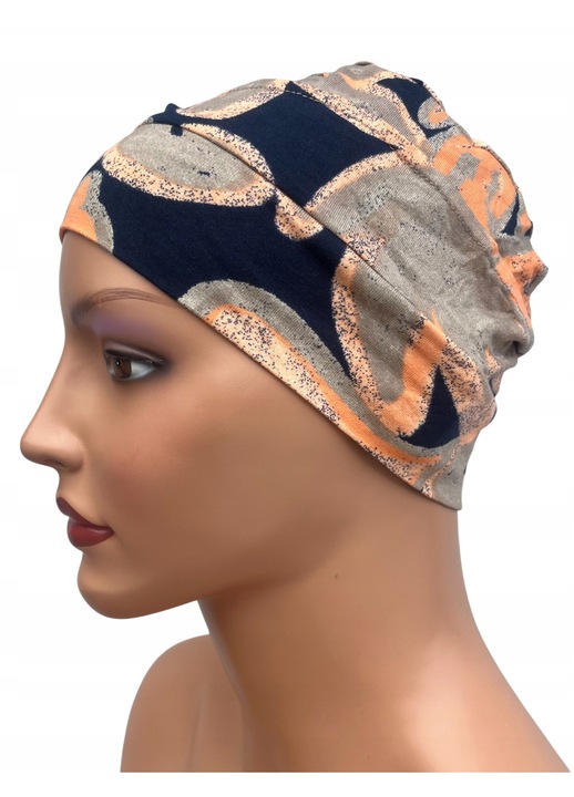 Тюрбан спортен Celestyna, Eva Design, 94% вискоза, универсален размер, черен