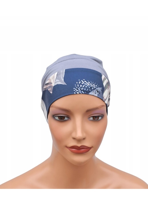 Тюрбан Celestyna, Eva Design, спортна шапка, 95% бамбук, еластична, универсална, 54-61 см, бежов