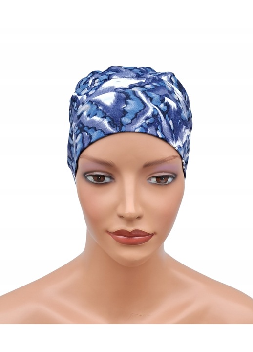 Turban sportiv Celestyna, Eva Design, 94% viscoza, 6% elastan, roz. universal, 54-61 cm, culoare: multicolor
