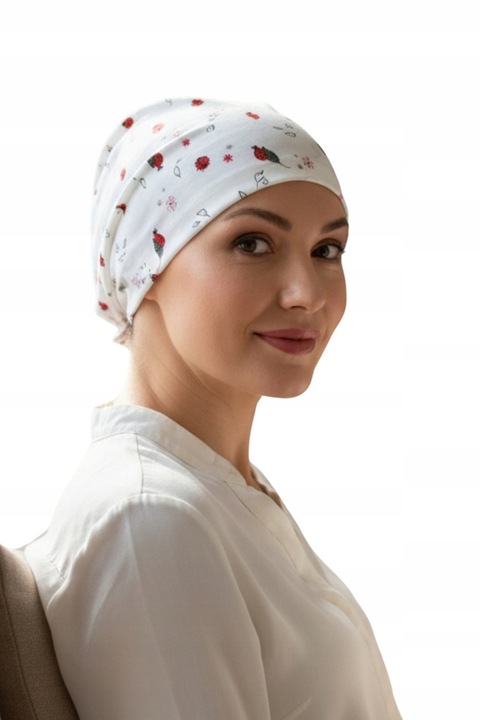 Esarfa dama Eva Design, model Aga, bumbac organic, universal, usor si respirabil