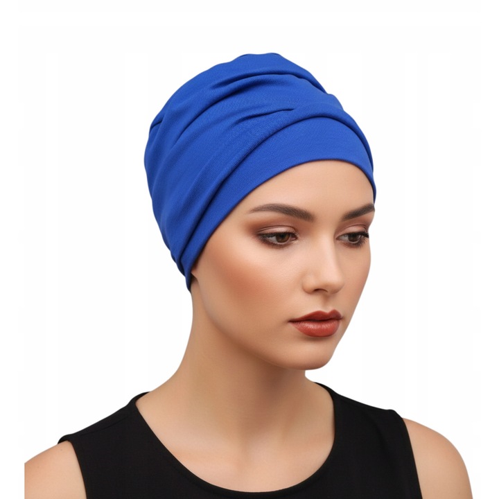 Turban dama Iryda, Eva Design, chaber, universal, 54-60cm, 25x25cm