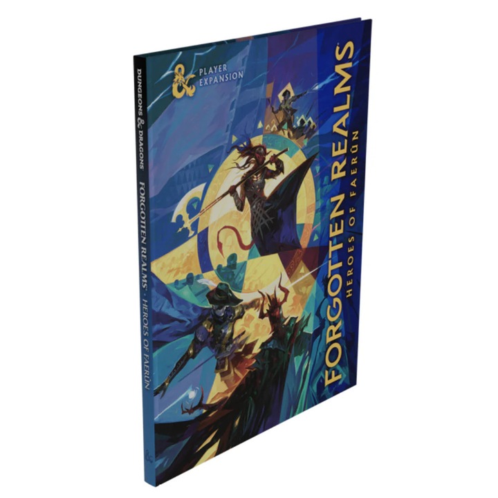 Társasjáték Dungeons & Dragons, Forgotten Realms, Heroes of Faerun, HC, Alt Cover, angol