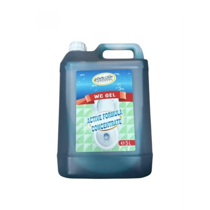 Detergent concentrat Turbo Clean Profesional, WC gel, 5 l