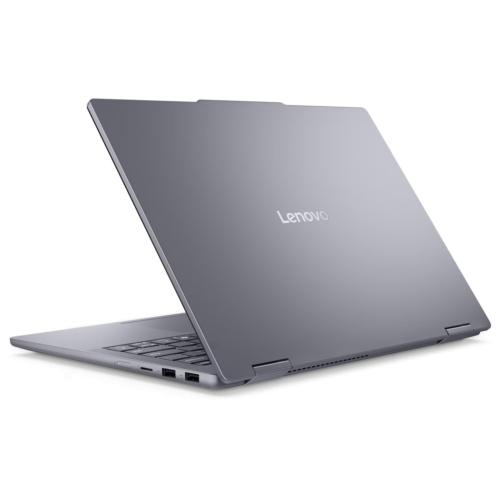 Laptop Lenovo IdeaPad 5 2-in-1 14AKP10, 83KT001ABM, 14", AMD Ryzen AI 5 340 (6-core), AMD Radeon 840M Graphics, 16GB 7500MHz LPDDR5x, Gri