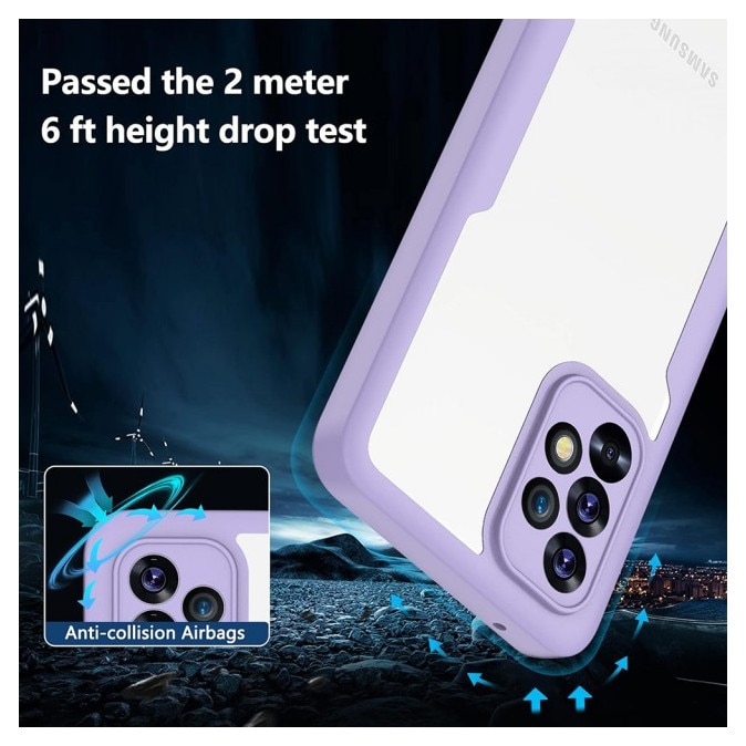 Husa Upzz® ColorVerse 360 + Screen Protector Compatibila Cu Honor Magic8 Lite - Roz
