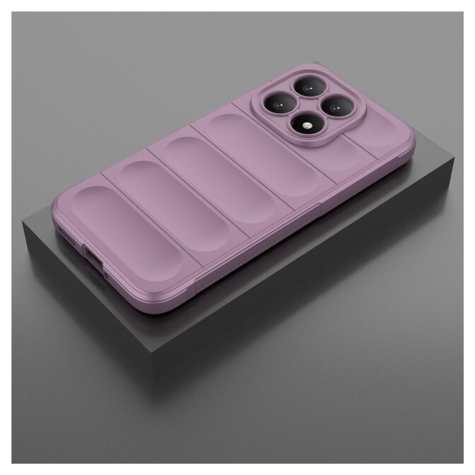 Husa Upzz® Magic Shield Pentru Xiaomi 15T, Super Grip, MicroFibra la Interior, Anti Soc - Purple