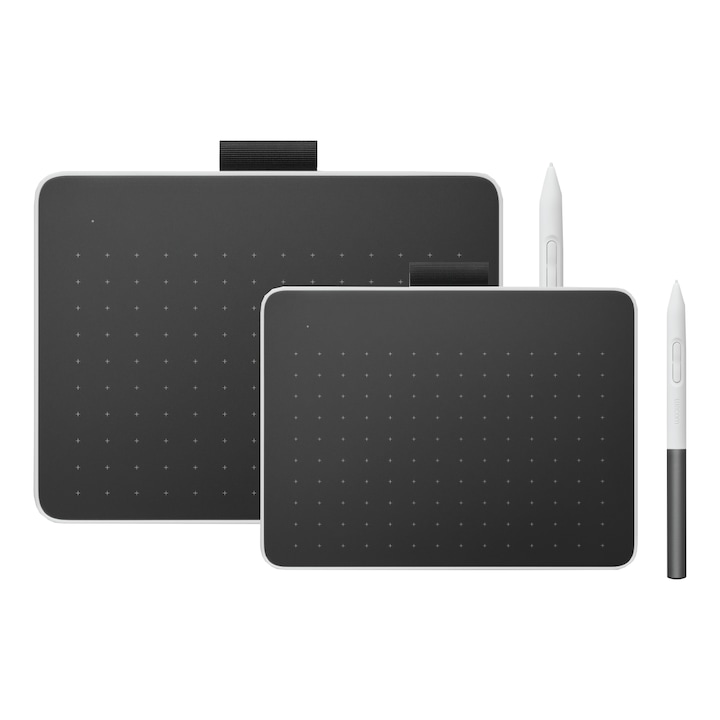 Графичен таблет Wacom One Medium, голяма активна зона, чувствителен на натиск писалка, USB, съвместим с Windows, macOS, ChromeOS