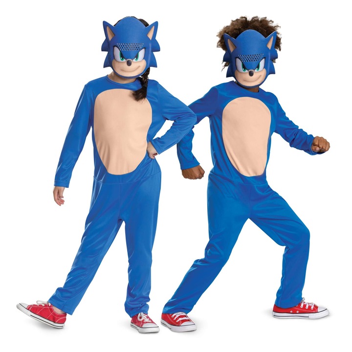 Costum de carnaval pentru copii Sonic the Hedgehog 3 109 - 126 cm 4-6 ani