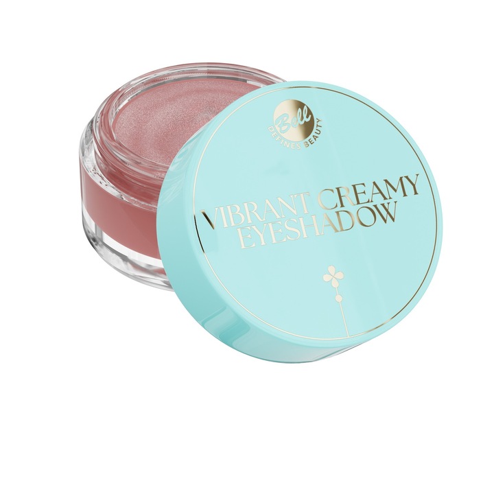 Fard de pleoape crema Bell 01 Sunset, 4,8g, vegan, certificat PETA