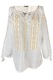 Bluza dama tip ie I26 alb/crem, marimea L