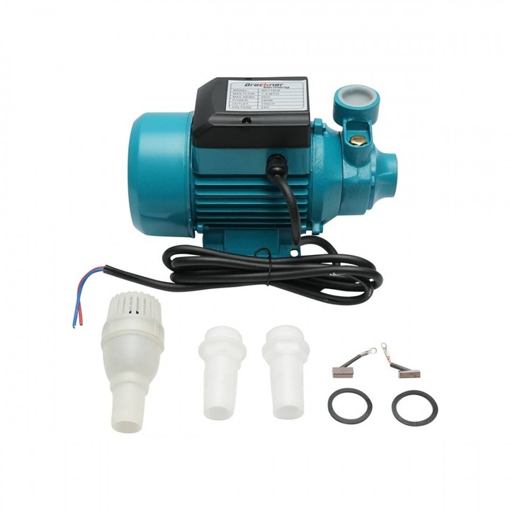 Повърхностна водна помпа 280W, 24V дебит 1,5m3/h за соларен фотоволтаичен панел Breckner Germany