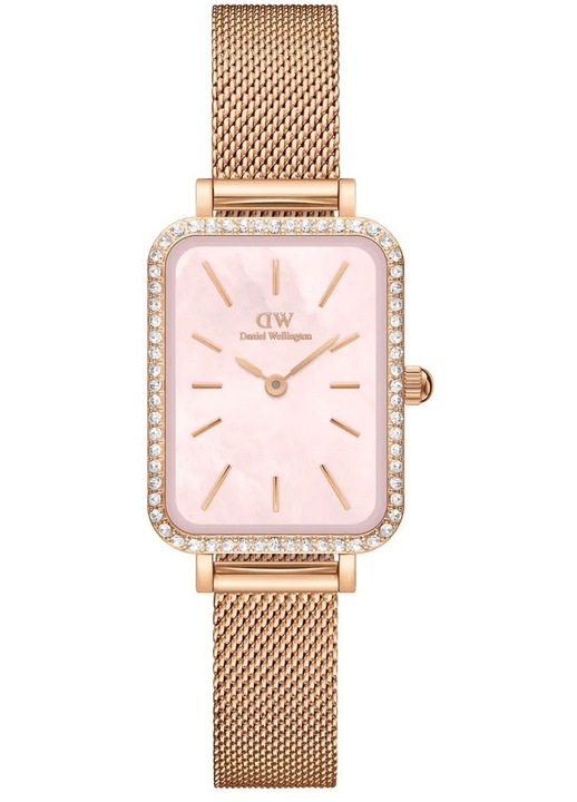 Дамски часовник Daniel Wellington Quadro Lumine Bezel Melrose Pink 40
