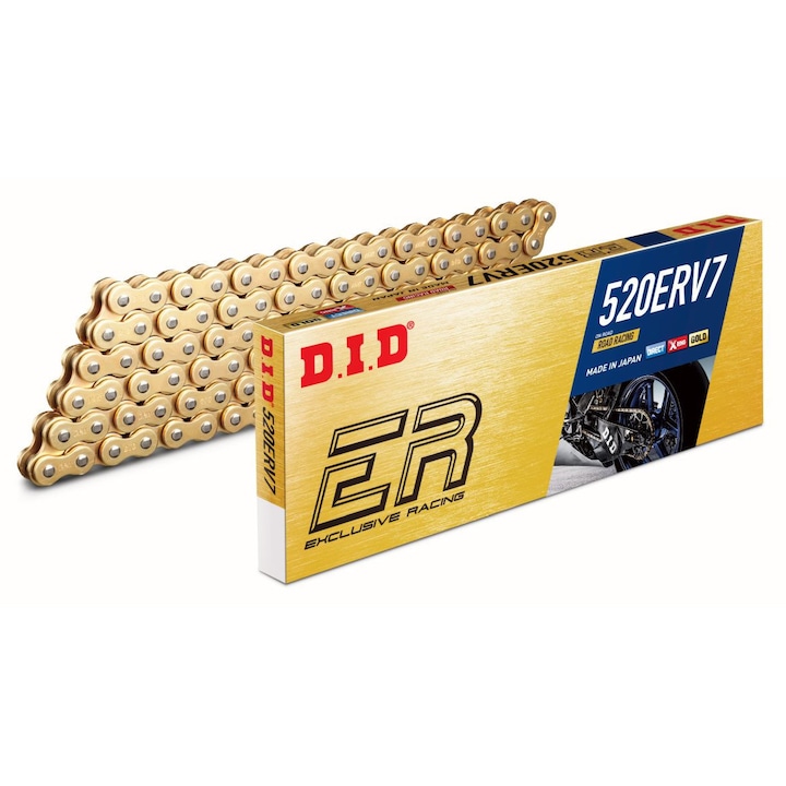 Lant moto DID 520ERV7-120 X-Ring, 120 zale
