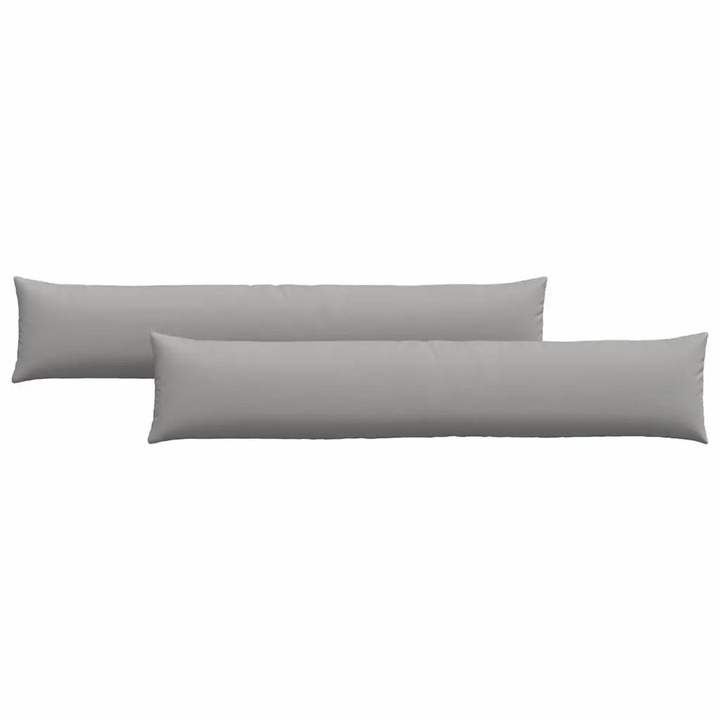 Set Perne pentru canapea vidaXL, 2 pcs Gri nori 200 x 40 cm tesatura